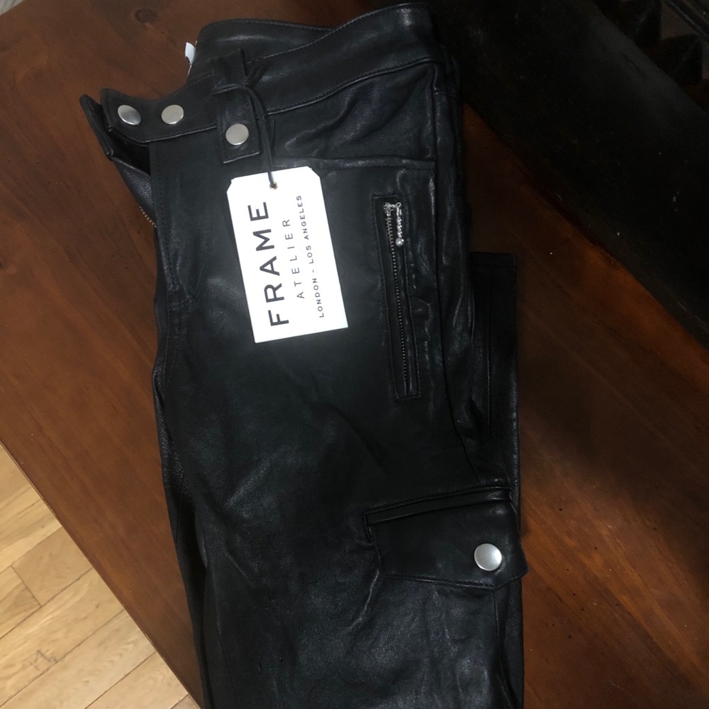 Frame Leather Pants